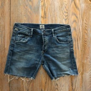 Citizens Of Humanity Cut-off Buttonup Short 28